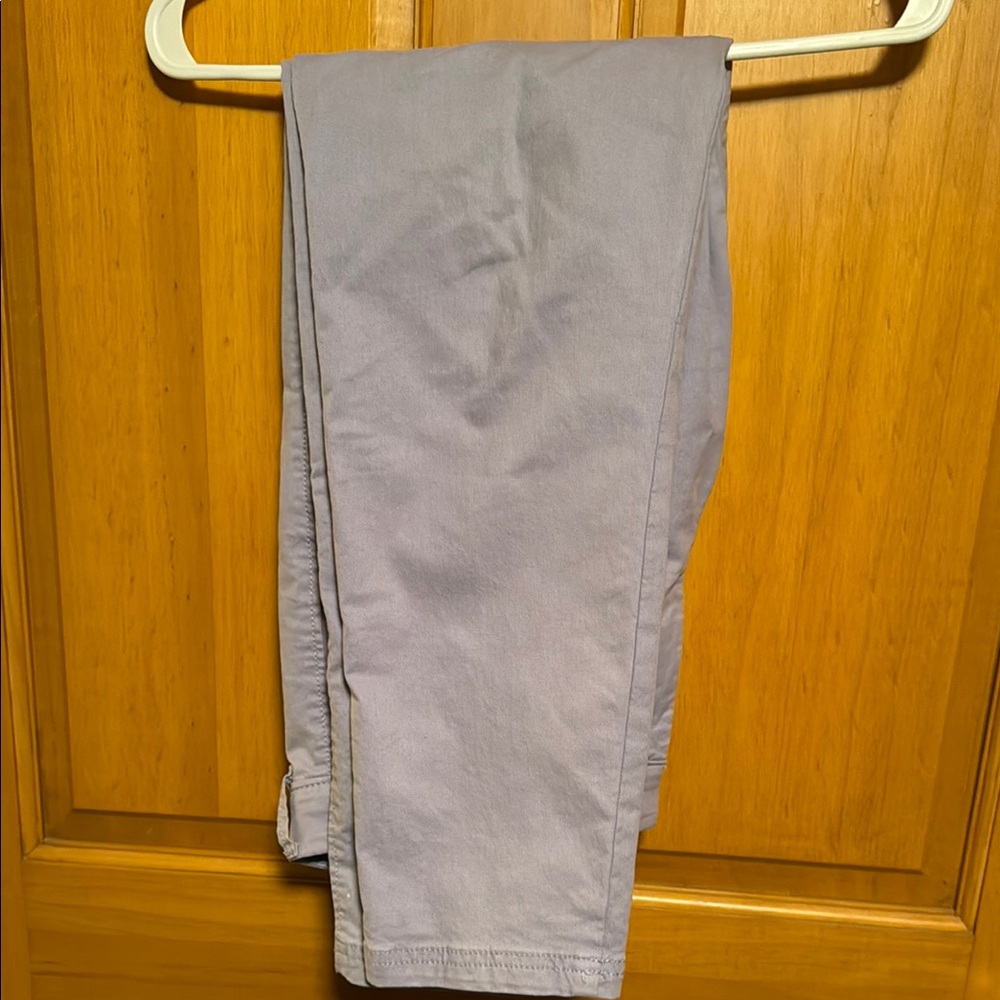 Gray Casual Pants